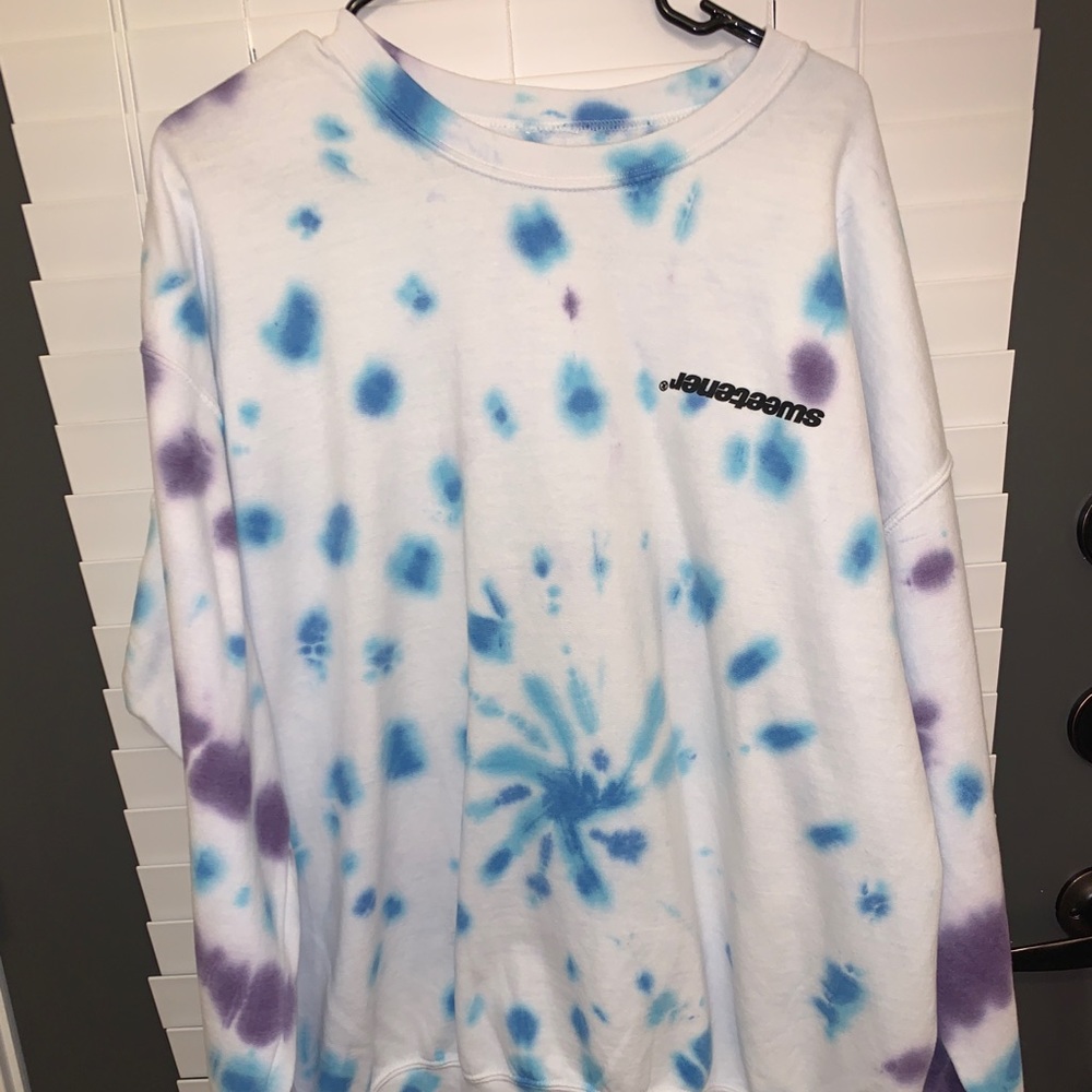 Sweetener World Tour Tie Dye Crew Neck
